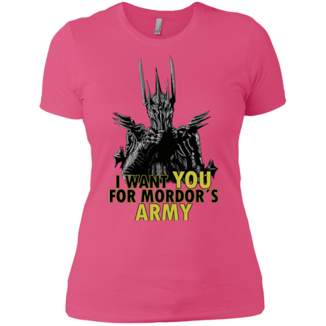 T-Shirts Hot Pink / X-Small Mordors army Women's Premium T-Shirt
