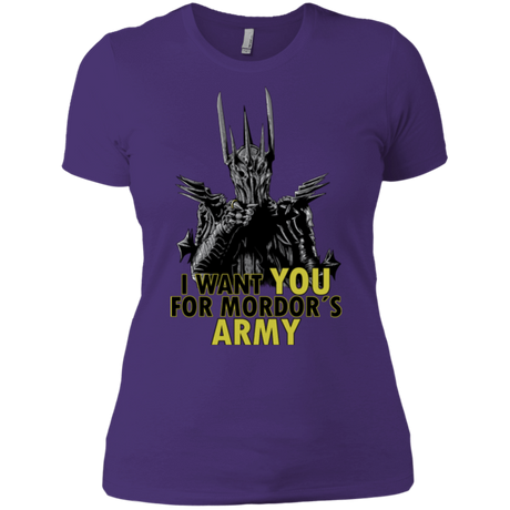 T-Shirts Purple / X-Small Mordors army Women's Premium T-Shirt