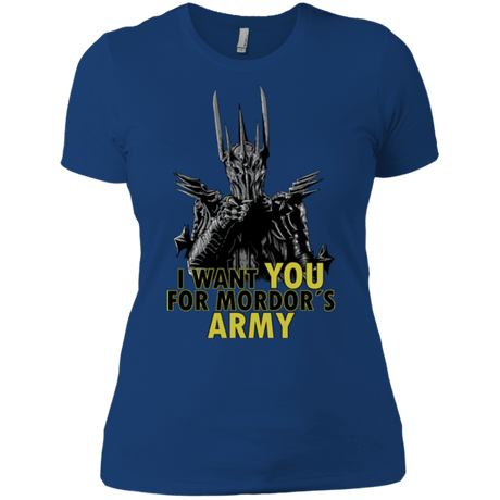 T-Shirts Royal / X-Small Mordors army Women's Premium T-Shirt