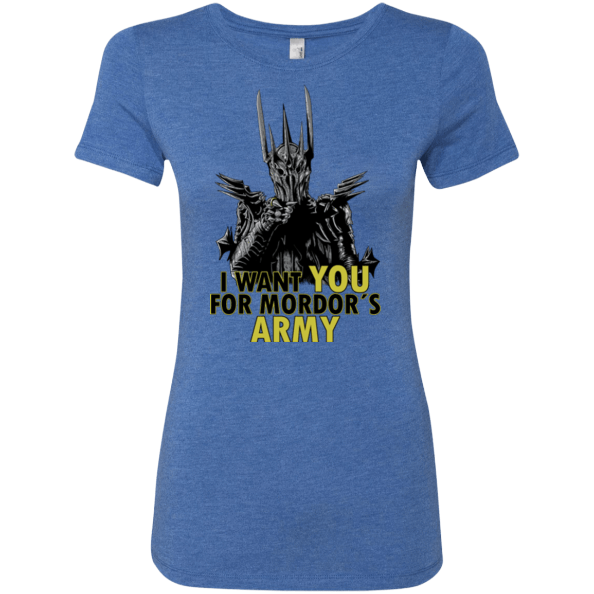 T-Shirts Vintage Royal / Small Mordors army Women's Triblend T-Shirt