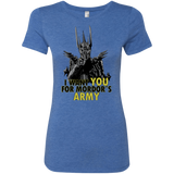 T-Shirts Vintage Royal / Small Mordors army Women's Triblend T-Shirt