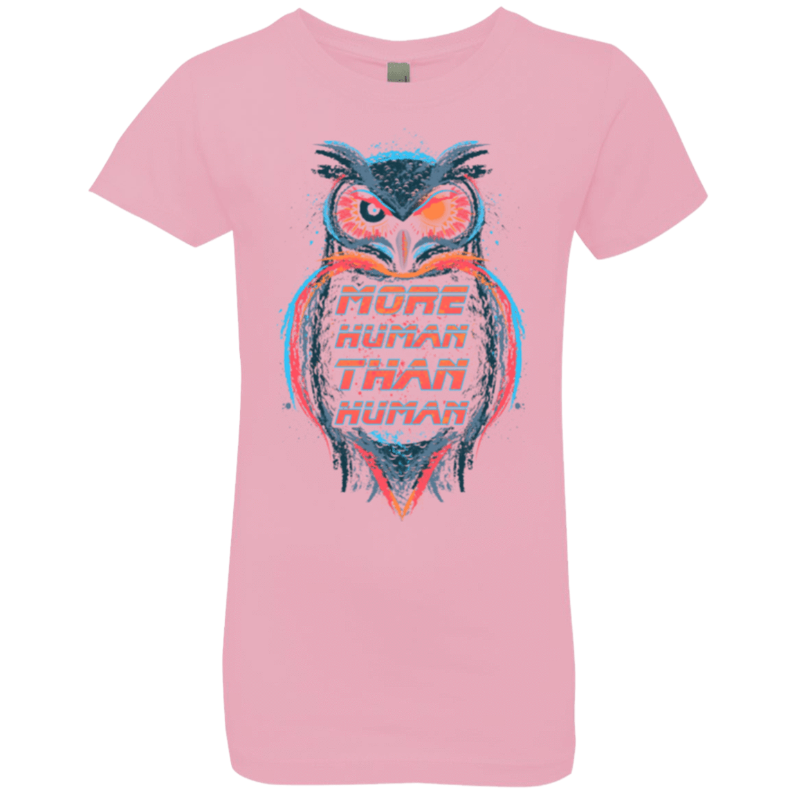 T-Shirts Light Pink / YXS More Human than Human Girls Premium T-Shirt