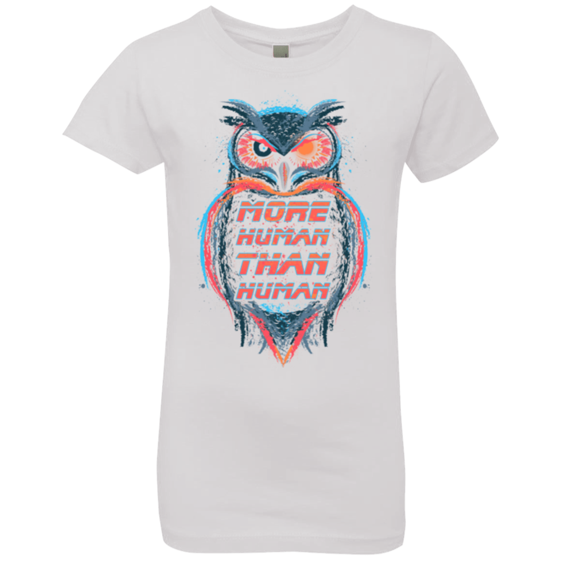 T-Shirts White / YXS More Human than Human Girls Premium T-Shirt