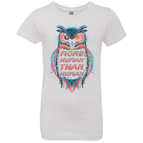 T-Shirts White / YXS More Human than Human Girls Premium T-Shirt