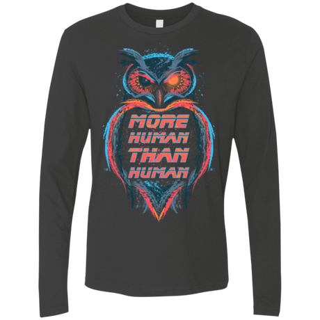 T-Shirts Heavy Metal / Small More Human than Human Men's Premium Long Sleeve