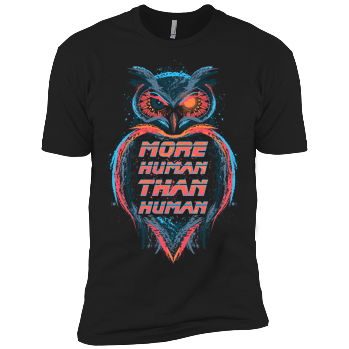 T-Shirts Black / X-Small More Human than Human Men's Premium T-Shirt