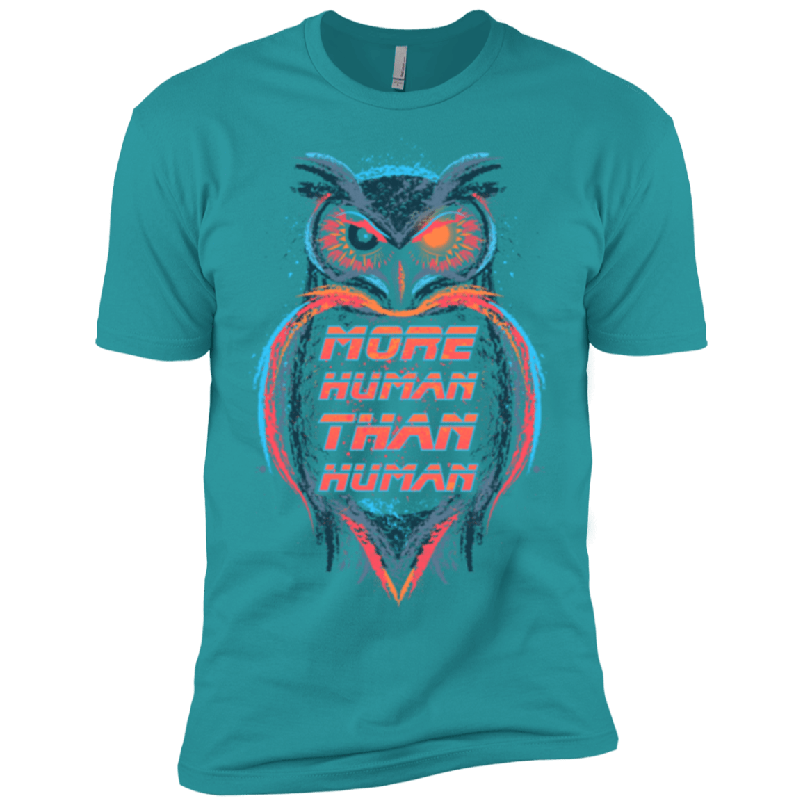 T-Shirts Tahiti Blue / X-Small More Human than Human Men's Premium T-Shirt