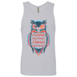 T-Shirts Heather Grey / Small More Human than Human Men's Premium Tank Top