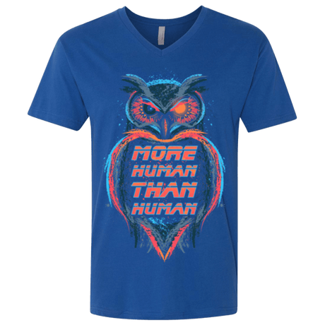 T-Shirts Royal / X-Small More Human than Human Men's Premium V-Neck