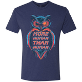 T-Shirts Vintage Navy / Small More Human than Human Men's Triblend T-Shirt