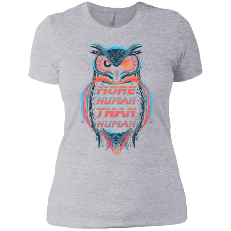 T-Shirts Heather Grey / X-Small More Human than Human Women's Premium T-Shirt