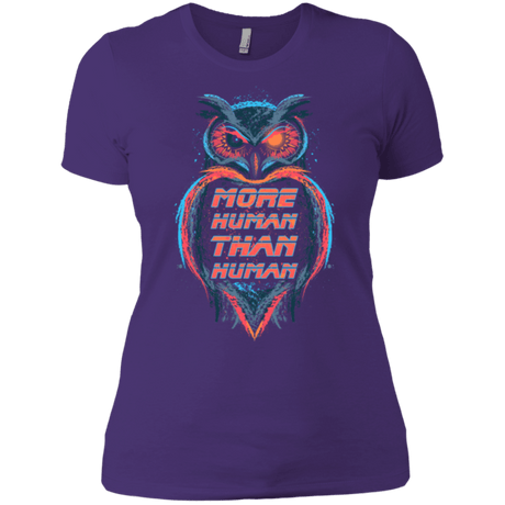 T-Shirts Purple / X-Small More Human than Human Women's Premium T-Shirt