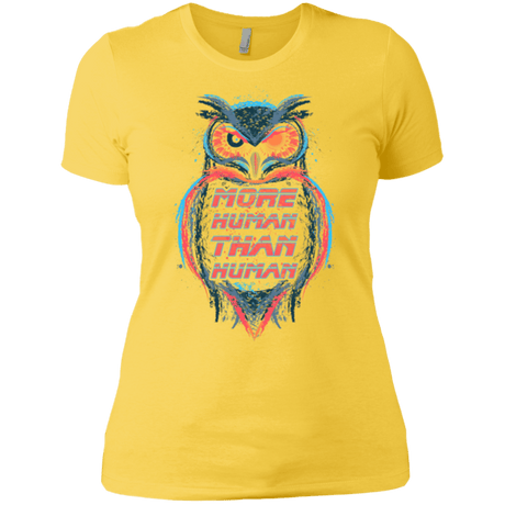 T-Shirts Vibrant Yellow / X-Small More Human than Human Women's Premium T-Shirt
