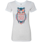 T-Shirts Heather White / Small More Human than Human Women's Triblend T-Shirt