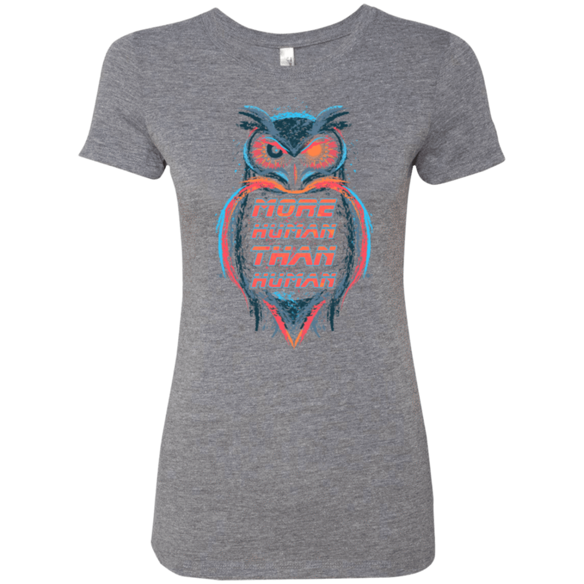 T-Shirts Premium Heather / Small More Human than Human Women's Triblend T-Shirt
