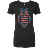 T-Shirts Vintage Black / Small More Human than Human Women's Triblend T-Shirt