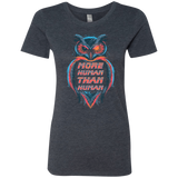 T-Shirts Vintage Navy / Small More Human than Human Women's Triblend T-Shirt