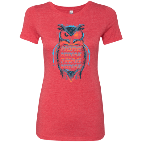 T-Shirts Vintage Red / Small More Human than Human Women's Triblend T-Shirt