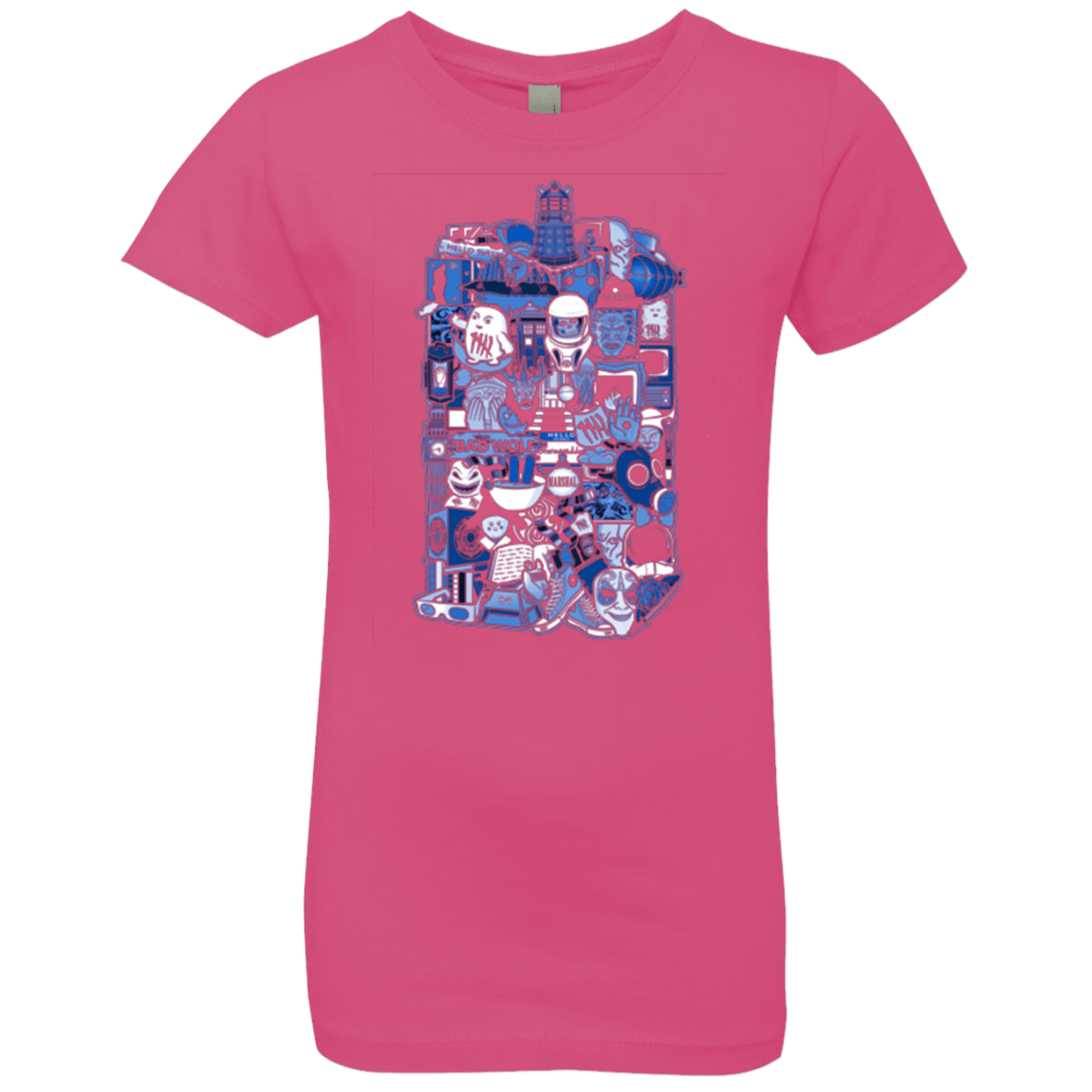 T-Shirts Hot Pink / YXS More On The Inside Girls Premium T-Shirt