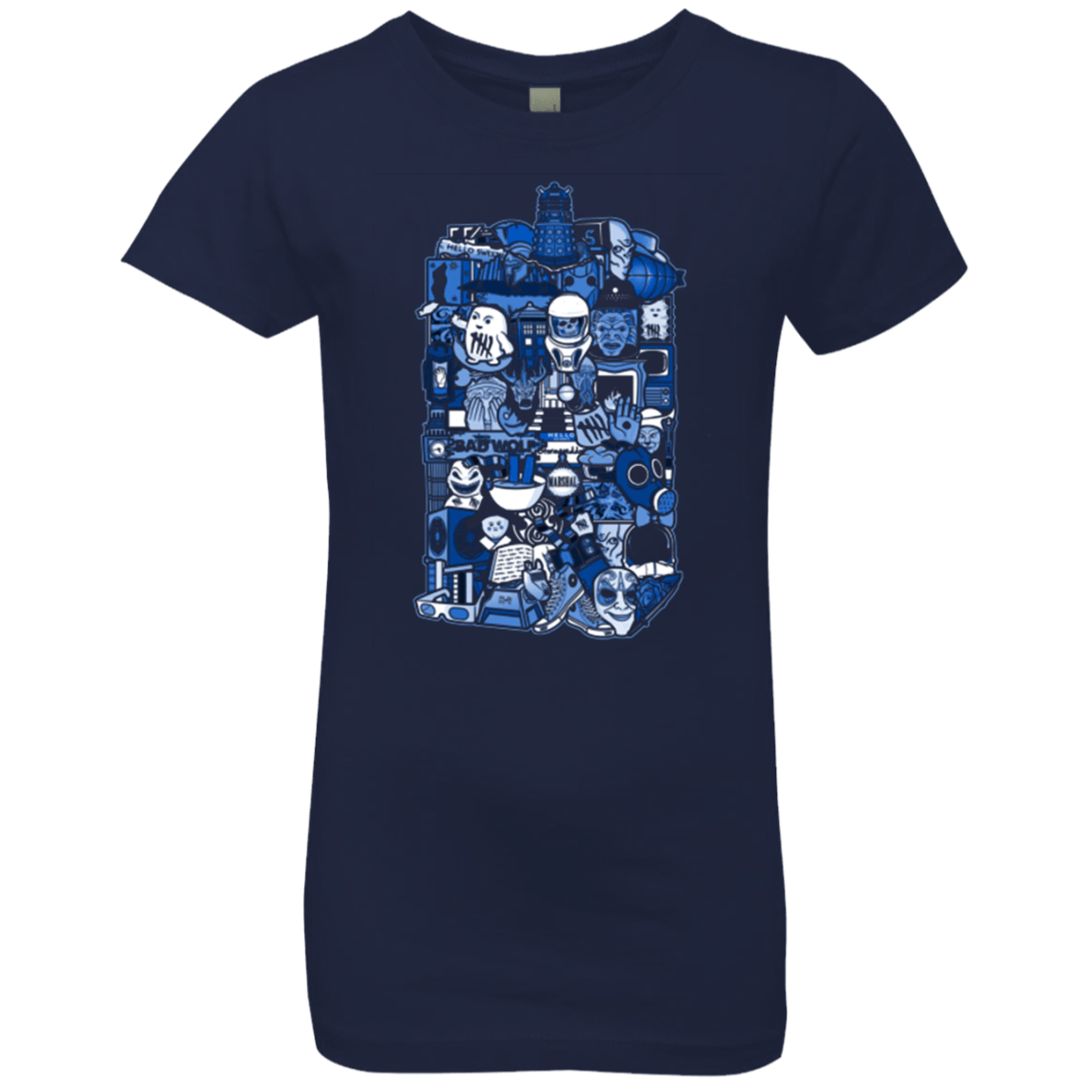 T-Shirts Midnight Navy / YXS More On The Inside Girls Premium T-Shirt