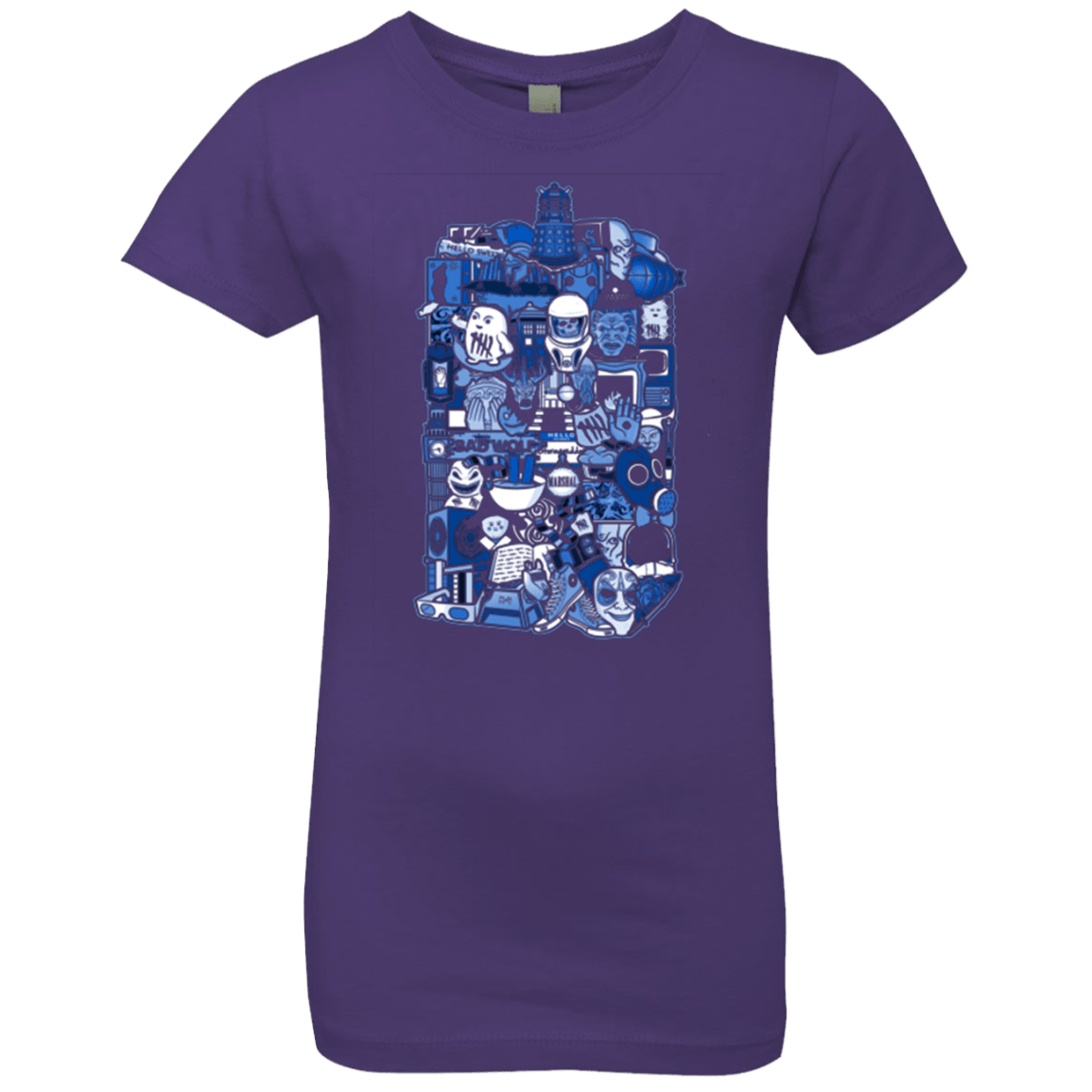 T-Shirts Purple Rush / YXS More On The Inside Girls Premium T-Shirt