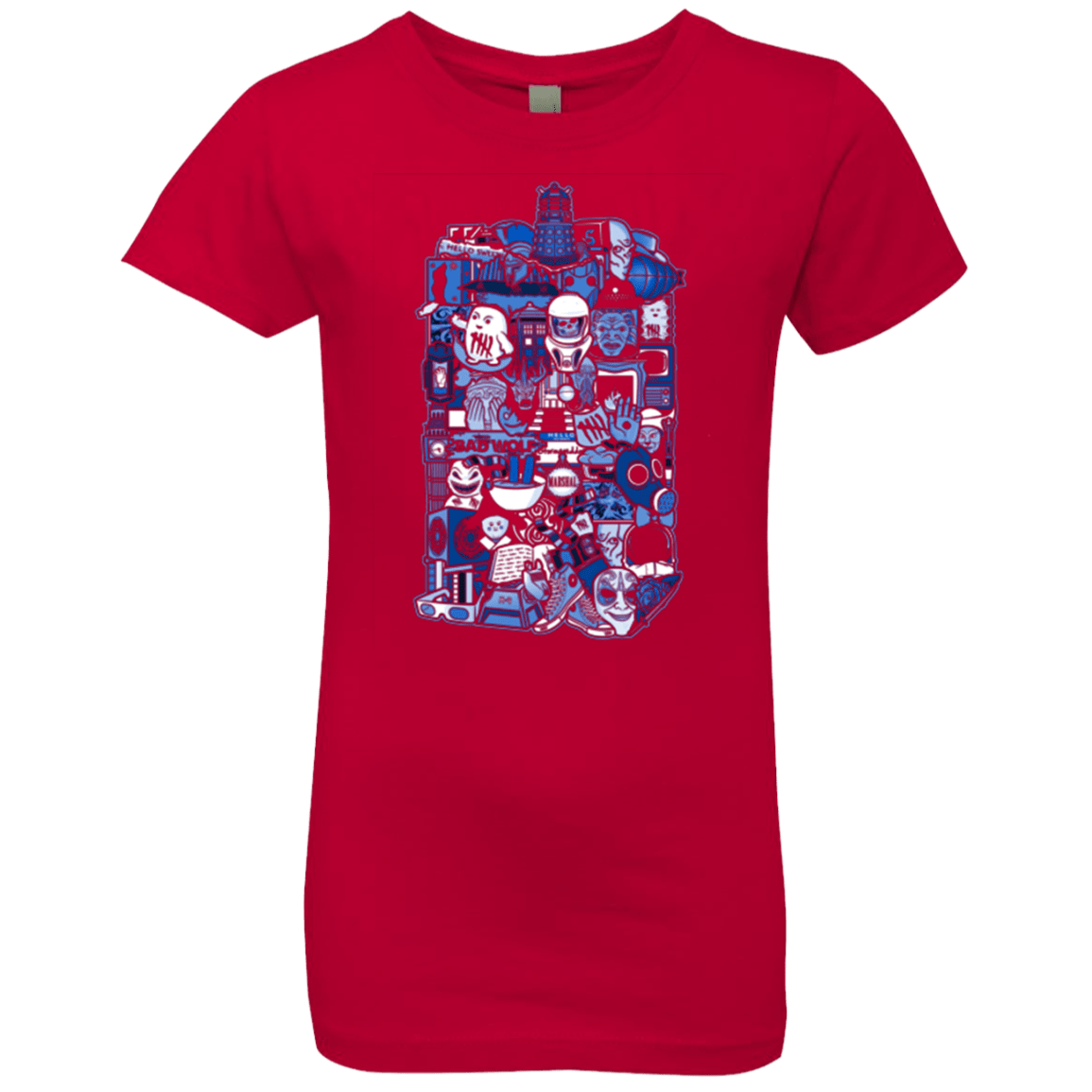 T-Shirts Red / YXS More On The Inside Girls Premium T-Shirt