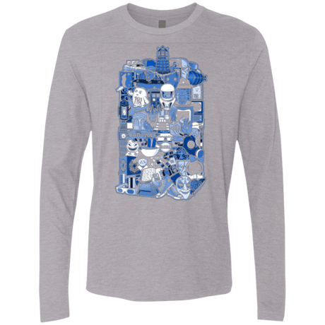 T-Shirts Heather Grey / Small More On The Inside Men's Premium Long Sleeve