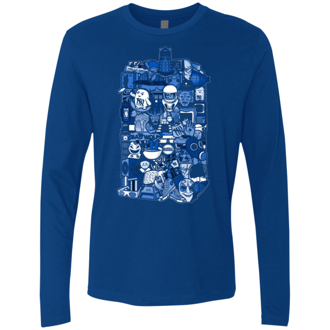 T-Shirts Royal / Small More On The Inside Men's Premium Long Sleeve