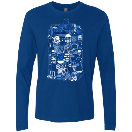 T-Shirts Royal / Small More On The Inside Men's Premium Long Sleeve