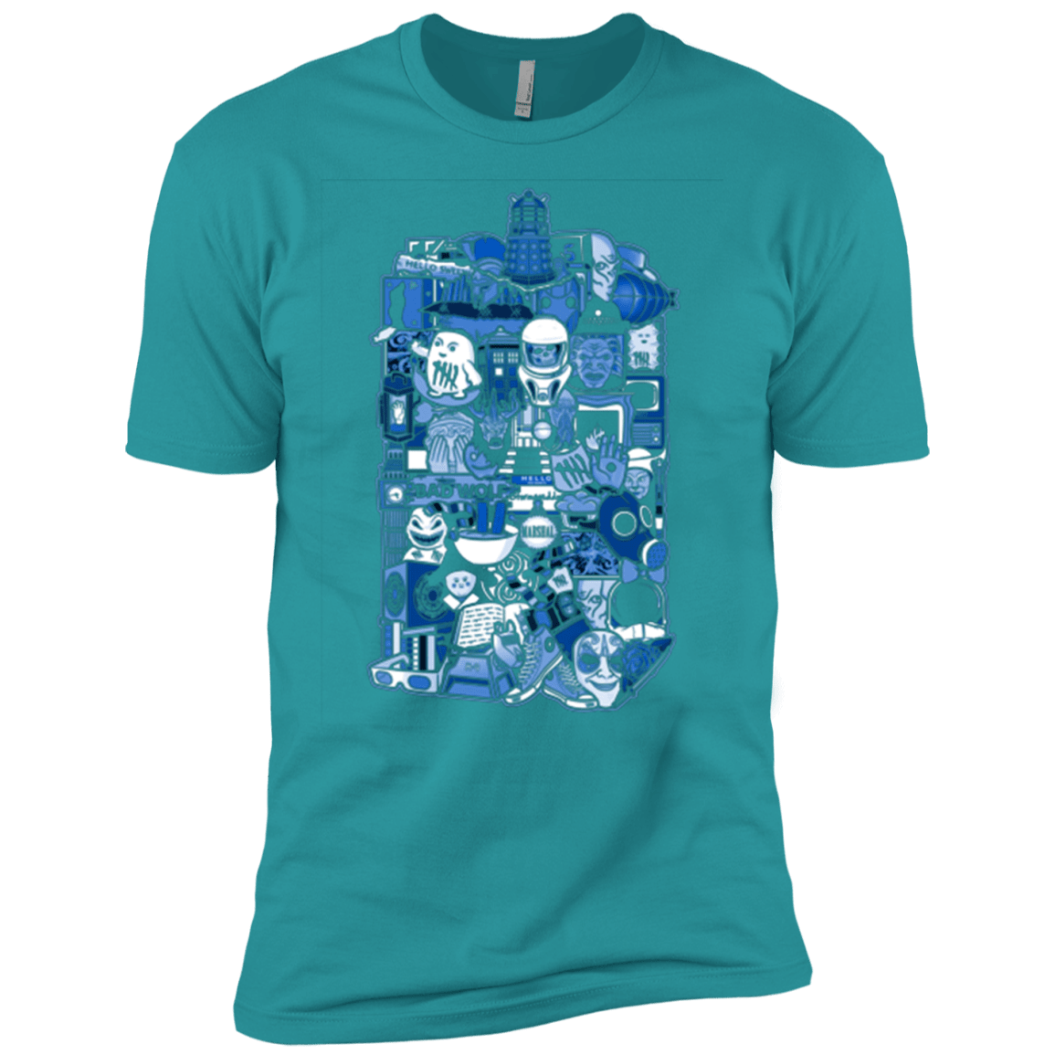 T-Shirts Tahiti Blue / X-Small More On The Inside Men's Premium T-Shirt