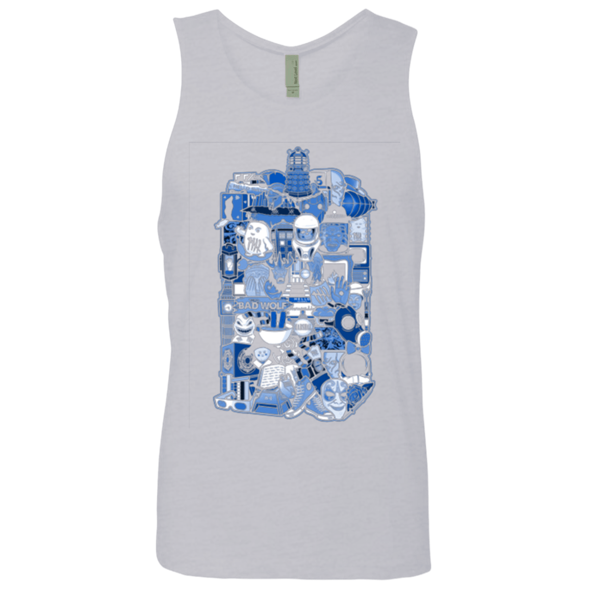 T-Shirts Heather Grey / Small More On The Inside Men's Premium Tank Top