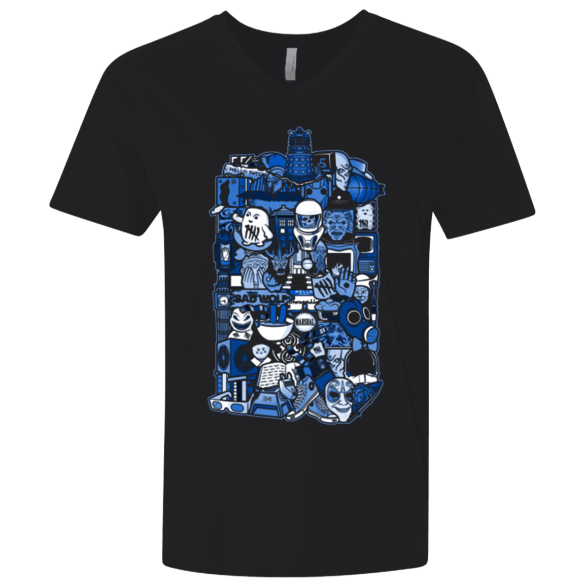 T-Shirts Black / X-Small More On The Inside Men's Premium V-Neck