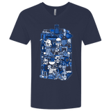 T-Shirts Midnight Navy / X-Small More On The Inside Men's Premium V-Neck