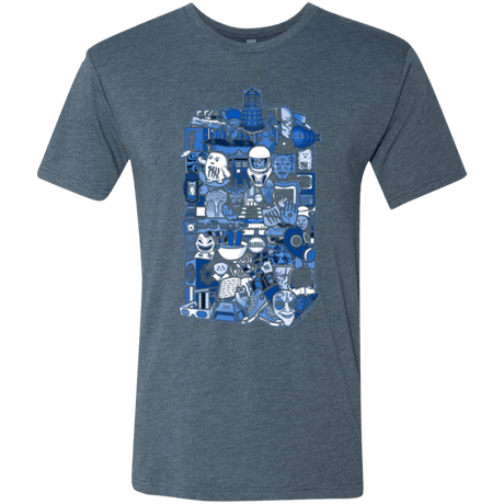 T-Shirts Indigo / Small More On The Inside Men's Triblend T-Shirt