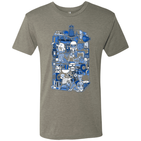 T-Shirts Venetian Grey / Small More On The Inside Men's Triblend T-Shirt