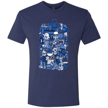 T-Shirts Vintage Navy / Small More On The Inside Men's Triblend T-Shirt