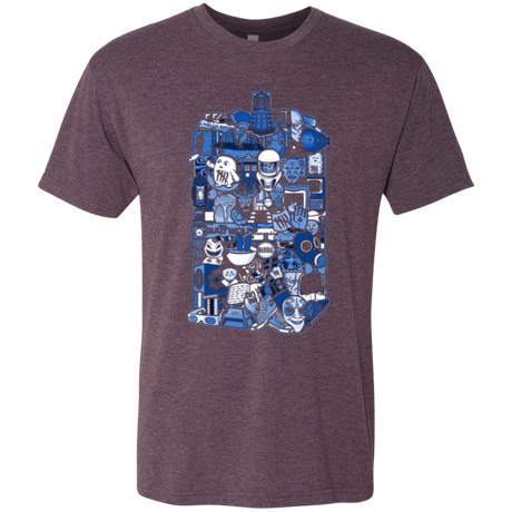 T-Shirts Vintage Purple / Small More On The Inside Men's Triblend T-Shirt