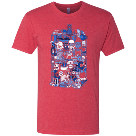 T-Shirts Vintage Red / Small More On The Inside Men's Triblend T-Shirt