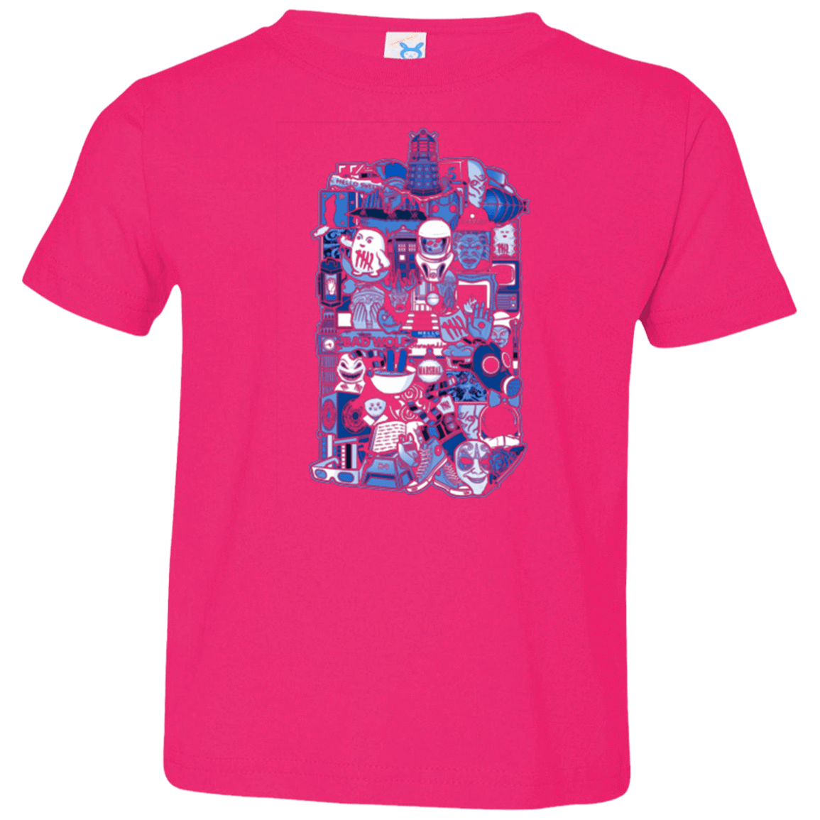 T-Shirts Hot Pink / 2T More On The Inside Toddler Premium T-Shirt