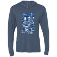T-Shirts Indigo / X-Small More On The Inside Triblend Long Sleeve Hoodie Tee