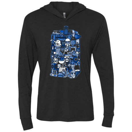 T-Shirts Vintage Black / X-Small More On The Inside Triblend Long Sleeve Hoodie Tee