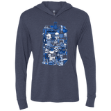 T-Shirts Vintage Navy / X-Small More On The Inside Triblend Long Sleeve Hoodie Tee