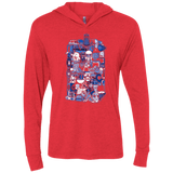 T-Shirts Vintage Red / X-Small More On The Inside Triblend Long Sleeve Hoodie Tee