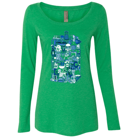 T-Shirts Envy / Small More On The Inside Women's Triblend Long Sleeve Shirt