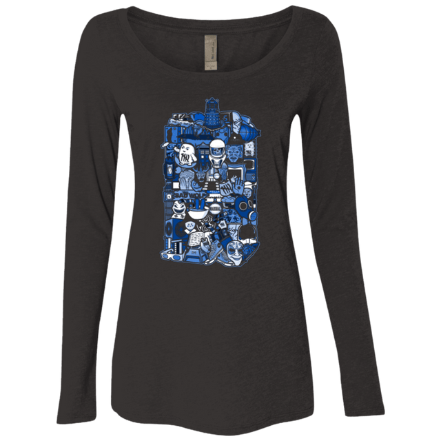 T-Shirts Vintage Black / Small More On The Inside Women's Triblend Long Sleeve Shirt