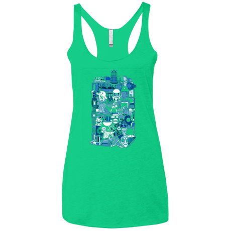 T-Shirts Envy / X-Small More On The Inside Women's Triblend Racerback Tank