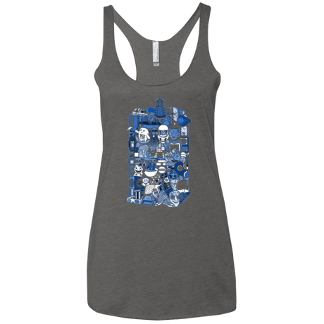 T-Shirts Premium Heather / X-Small More On The Inside Women's Triblend Racerback Tank