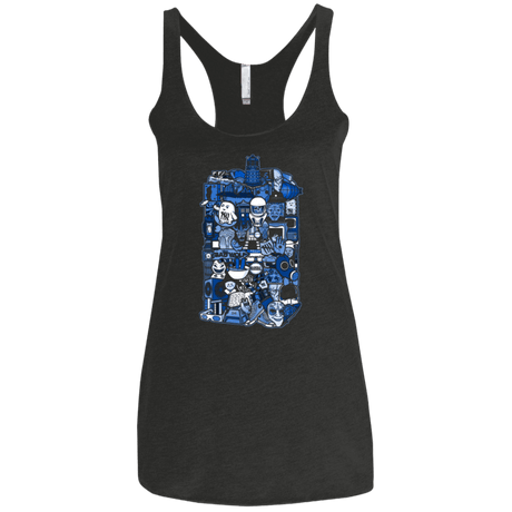 T-Shirts Vintage Black / X-Small More On The Inside Women's Triblend Racerback Tank