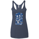T-Shirts Vintage Navy / X-Small More On The Inside Women's Triblend Racerback Tank
