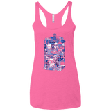 T-Shirts Vintage Pink / X-Small More On The Inside Women's Triblend Racerback Tank